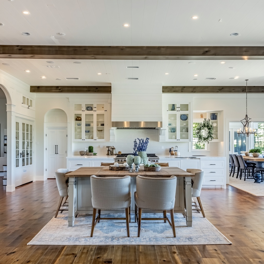 An open concept remodel can turn a dated divided floor plan into a bright airy and connected space perfect for entertaining family time and daily living