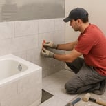 Bathroom renovations arent just cosmetic theyre structural Choosing the right tile and installation method can impact your homes resale value and daily comfort