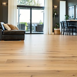 Luxury Vinyl Plank Flooring in home