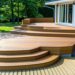 wrap around deck to be able to appreciate the MN summer | Home Visions Carpentry