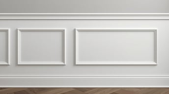 Accent trim upgrades, such as wainscoting, chair rails, or board-and-batten (1)
