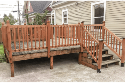 MN Deck in fall | Home Visions Carpentry