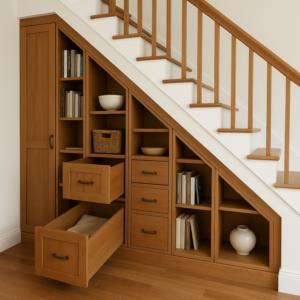 Creative Under-Stair Storage Carpentry Ideas - Home Visions Carpentry