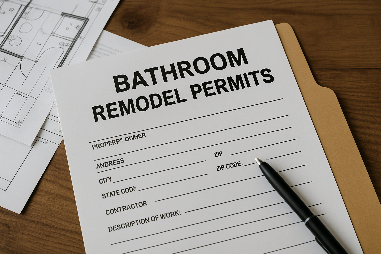 Bathroom remodel permits | Home Visions Carpentry