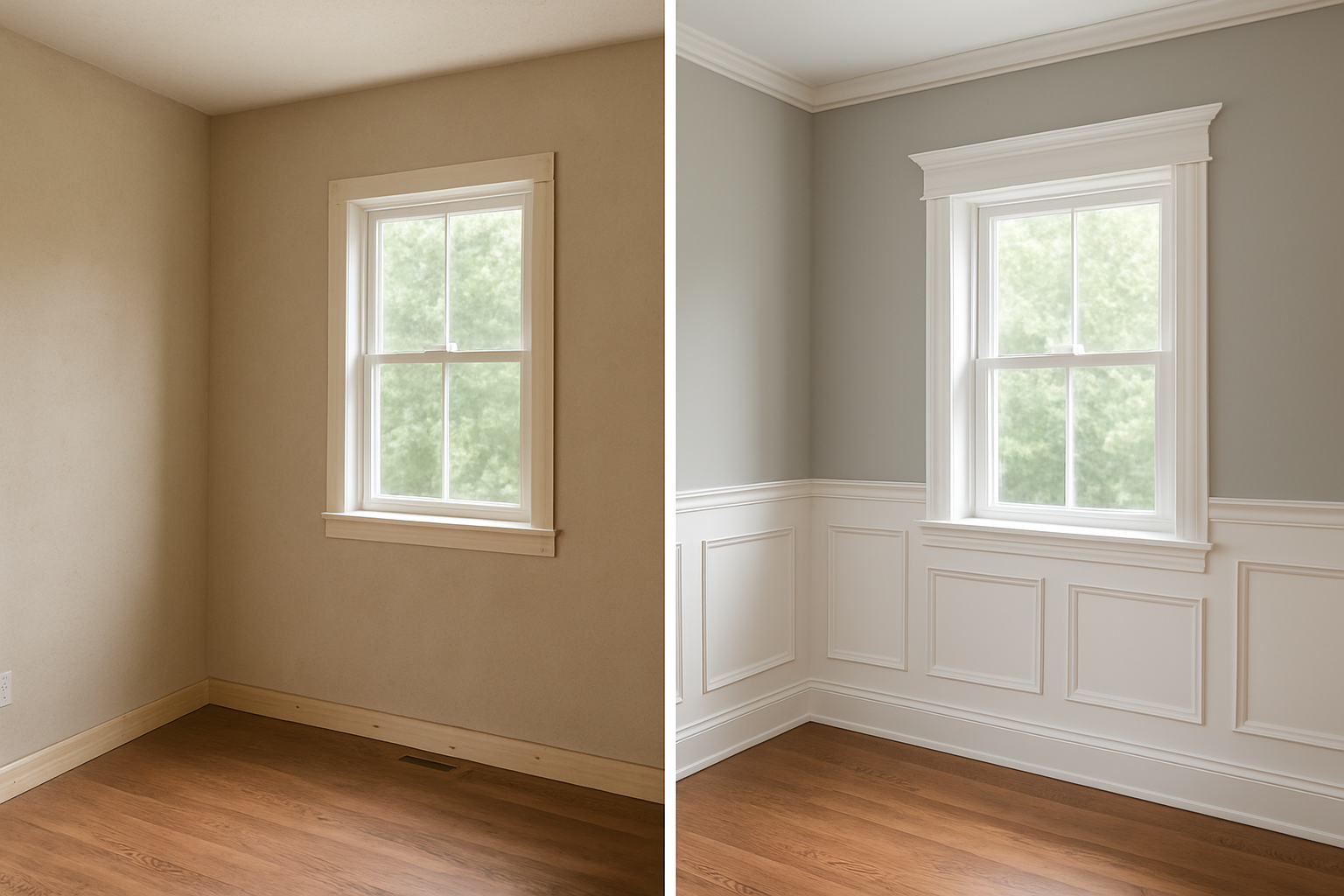interior trim and finish carpentry transforms your rooms | Home Visions Carpentry